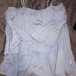 Pacsun off the shoulder tank-NWT